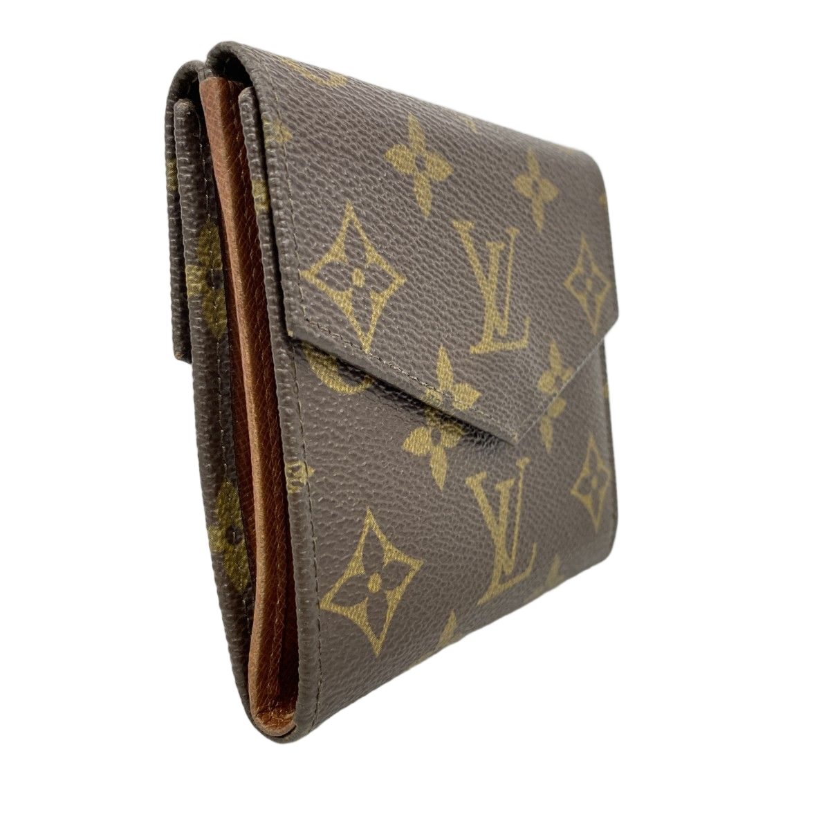 Louis Vuitton Trifold Wallet Monogram Porte-Monnaie Billets Cult Cles Brown — view 2