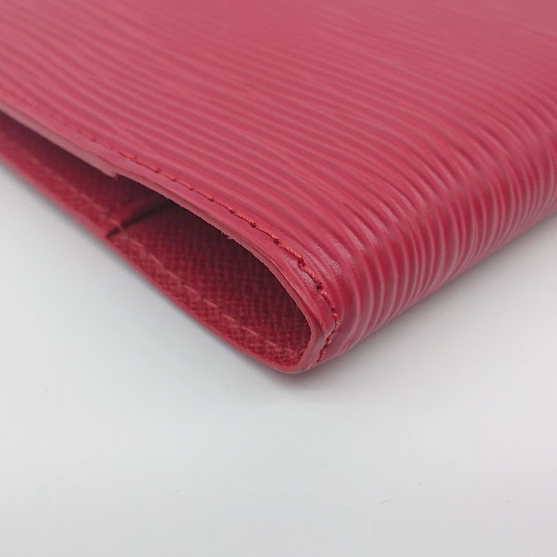[unused] Louis Vuitton Agenda PM Epi Red Gold
