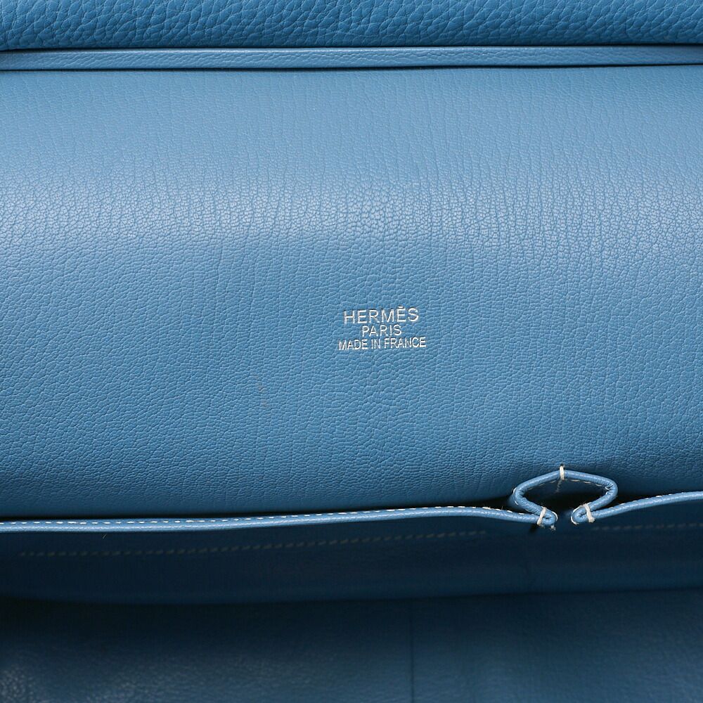 Hermes Gipsyère 34 Shoulder Bag Taurillon Clemence Blousine (silver Hardware)