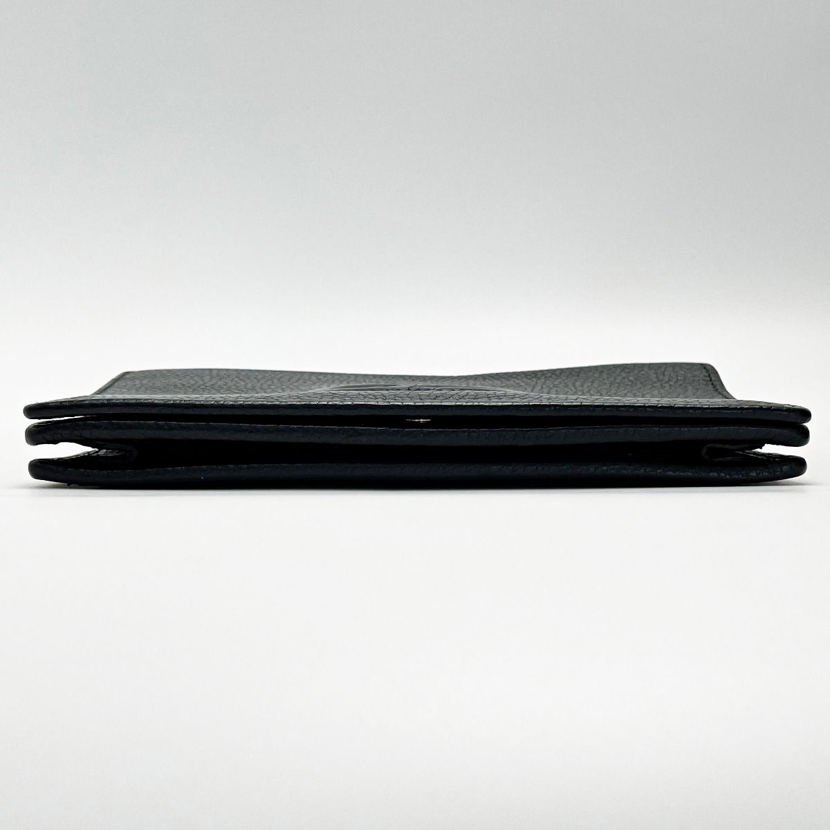 Gucci Soho 598211 Black Shoulder Bag Interlocking GG Women's Gold