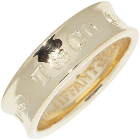 Tiffany & Co Ring 18K Yellow Gold 1837 Medium Ring Width 6mm (024in)
