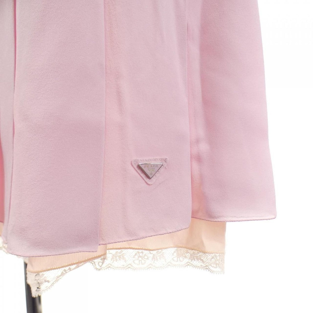 Prada Skirt Silk Pink — view 6