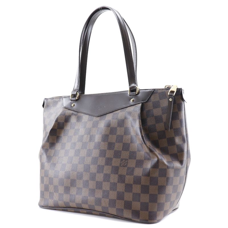 Louis Vuitton Westminster GM N41103 Damier Canvas Brown Fl2112 Ladies Tote Bag