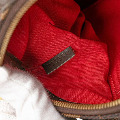 Louis Vuitton Damier Verona MM Handbag Shoulder Bag N41118 Brown PVC Leather