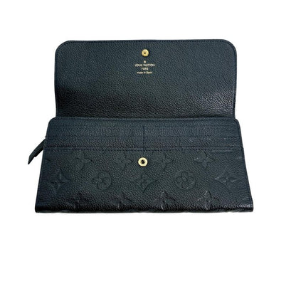Louis Vuitton M60258 Monogram And Empreinte Leather Trifold Portefeuille