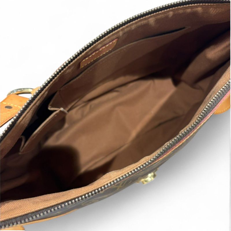 Louis Vuitton M40075 Tulum GM Ca2057 Unisex Brown FREE