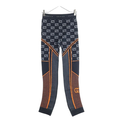 Gucci GG Jersey Jacquard Leggings Pants Gray Xjefv