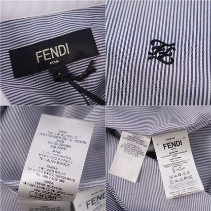 Fendi Shirt 2021 Long Sleeves Long Sleeves Stripe