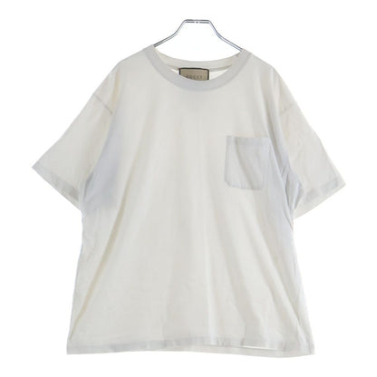 Gucci Eschatology Pocket Tee Crew Neck Short Sleeve T-Shirt Cut