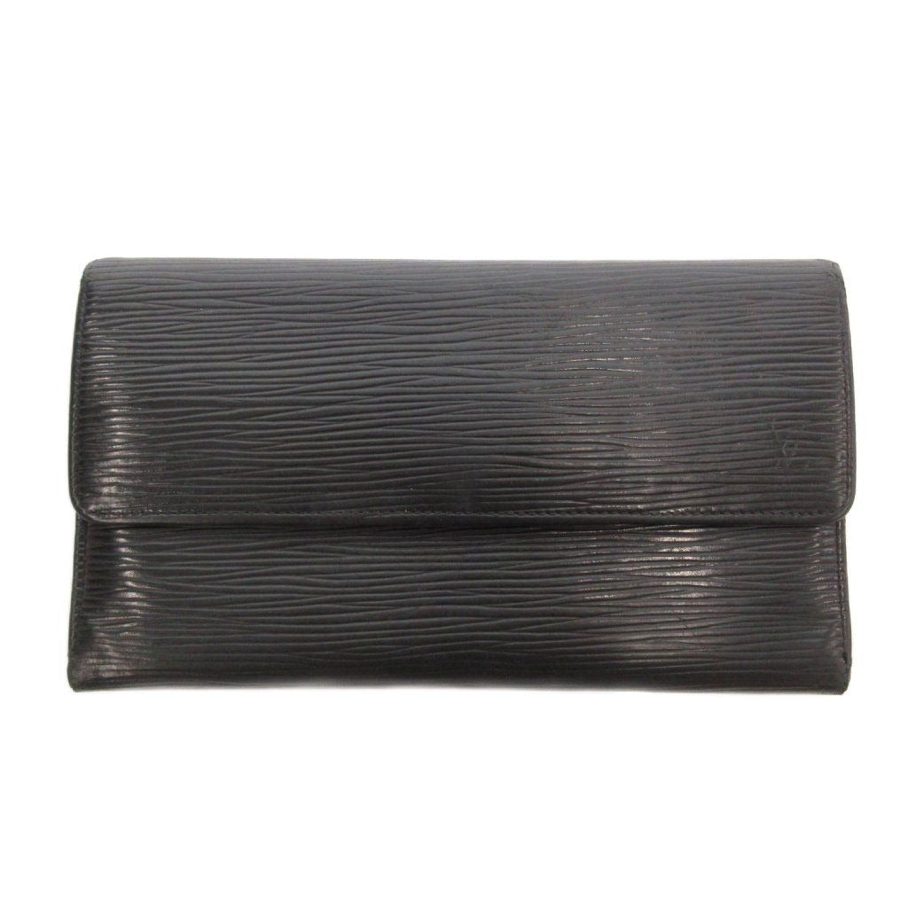 Louis Vuitton Epi Porte Tresor Wallet Leather Trif