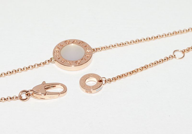 Bulgari Bracelet 18K Pink Gold Mother Of Pearl Bulgari Bracelet SM 359677