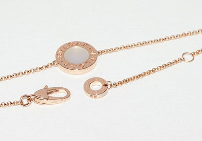 Bulgari Bracelet 18K Pink Gold Mother Of Pearl Bulgari Bracelet SM 359677