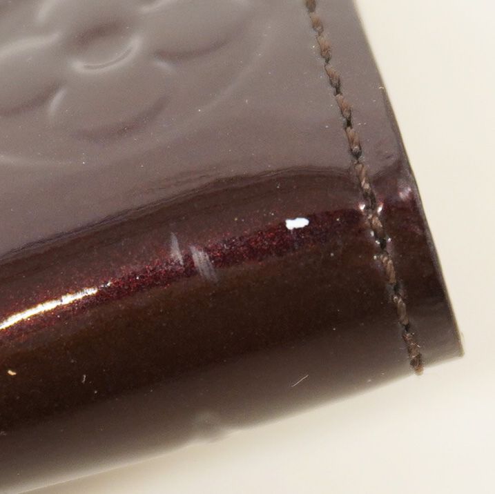 Louis Vuitton Vernis Portefeuille Sarah M91521 Rouge For Women