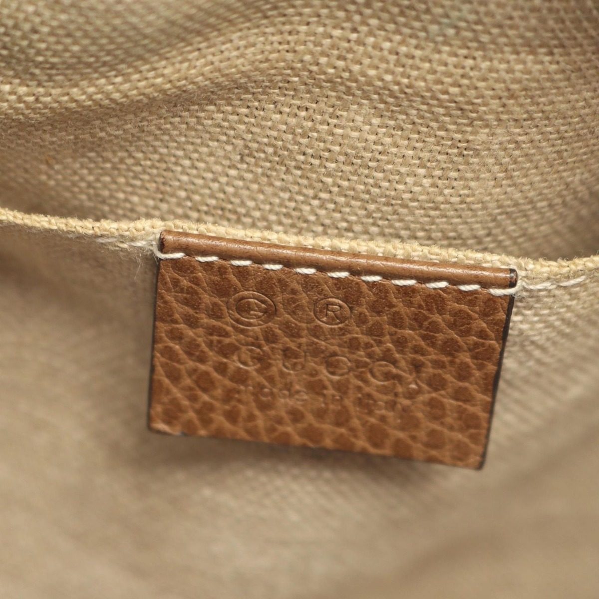 Gucci Shoulder Bag Bree GG Canvas Beige Brown — view 4