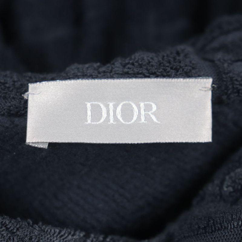  DIOR Homme 013j605c0607 100% Cotton Oblique Pile Fabric Lined Pullover Hoodie