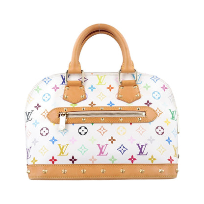 Louis Vuitton Alma PM Blanc Monogram Multicolor Handbag