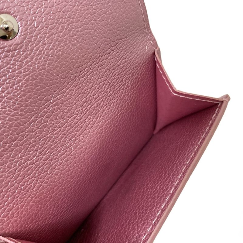 Louis Vuitton Monogram And Empreinte Portefeuille Lock Mini M69813 Trifold