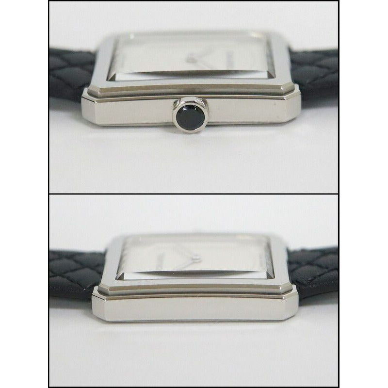 Chanel Boyfriend Small Watch Silver Black — view 3