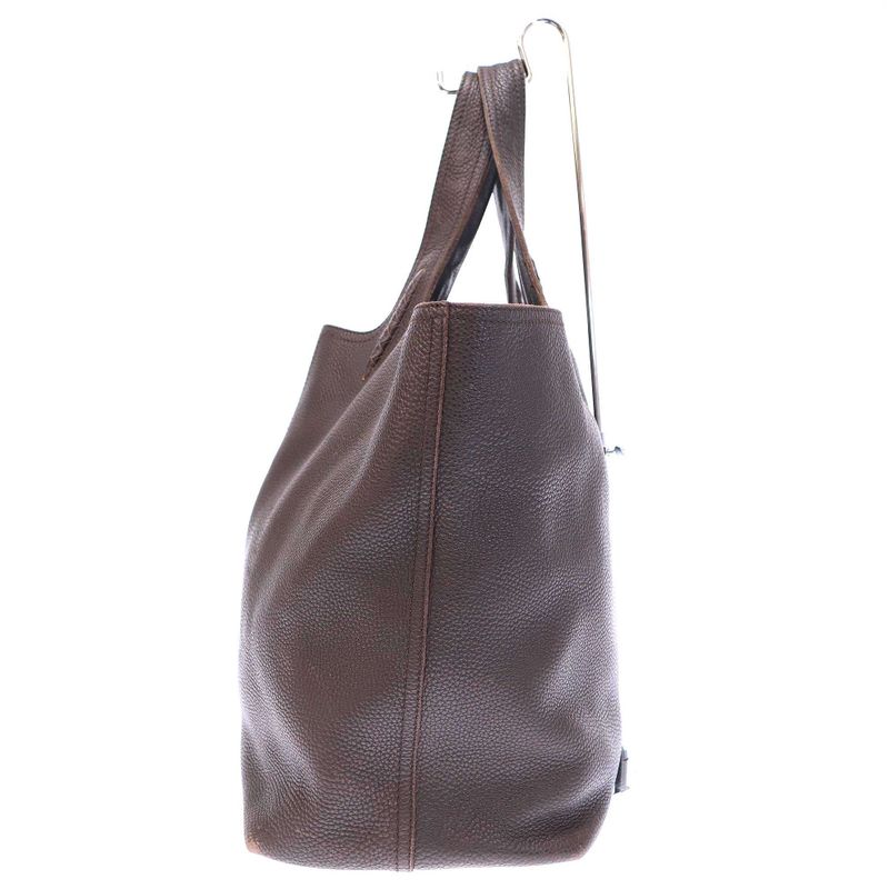 Bottega Veneta Leather Tote Bag Brown