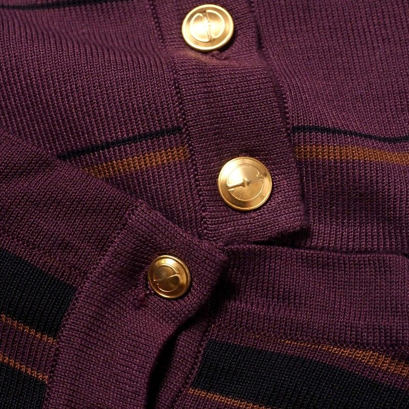 Gucci Ensemble Size M Knit Short Length Cardigan Short Sleeve Sweater Tops