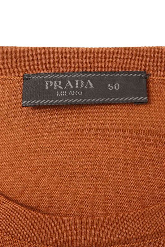 Prada Umm984 Virgin Wool Knit Men's 50