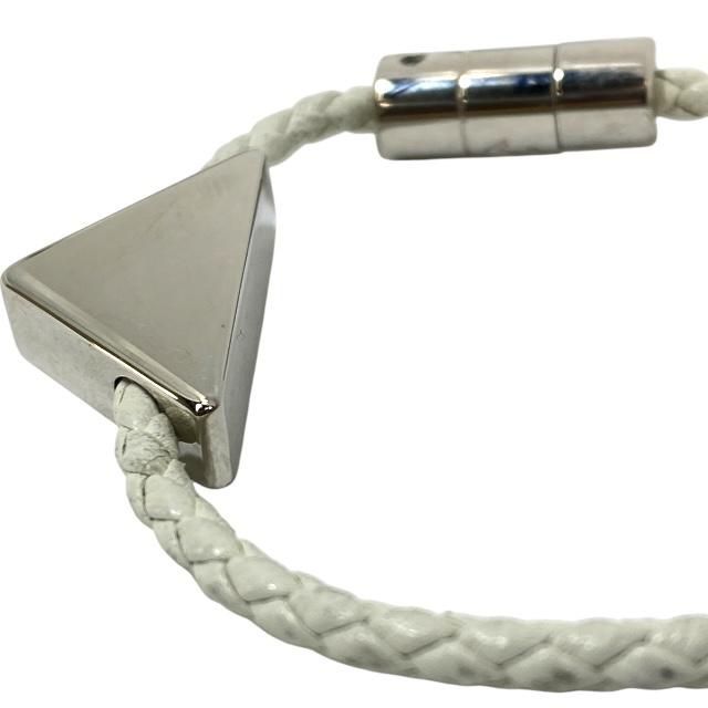 Prada 1ib350 Bracelet Bangle Accessories Jewelry Small Item Triangle Logo Metal