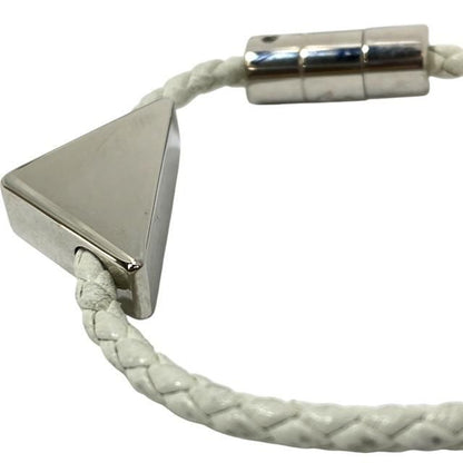 Prada 1ib350 Bracelet Bangle Accessories Jewelry Small Item Triangle Logo Metal