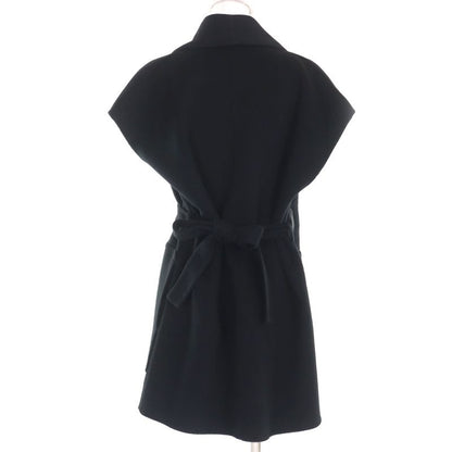 Hermes 2023 3h0141da 100% Cashmere Leather Use Belt Design Long Gilet Vest