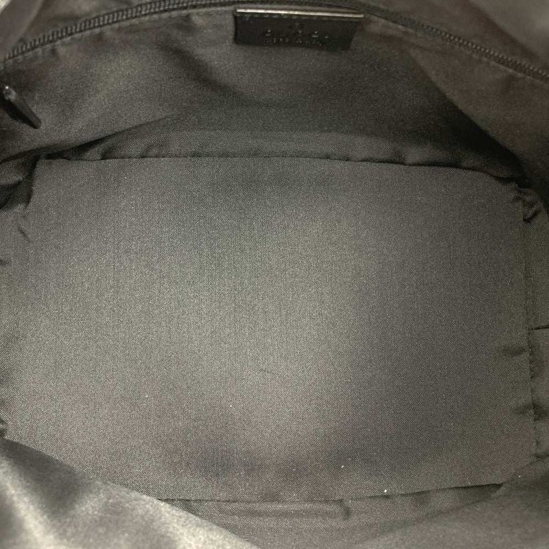 Gucci 000-0531 Shoulder Bag Handbag GG Canvas Bamboo Red Black Women