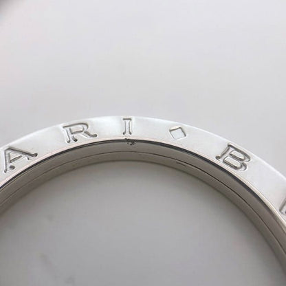 Bulgari Key Ring Silver Logomania Polished Ag 925