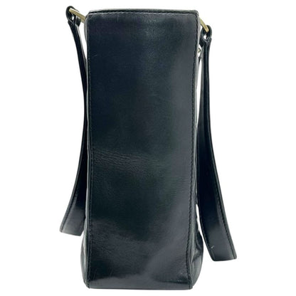 Chanel 02's Vintage Chocolate Bar Stitch Lamb Leather Hand Tote Bag Vintage