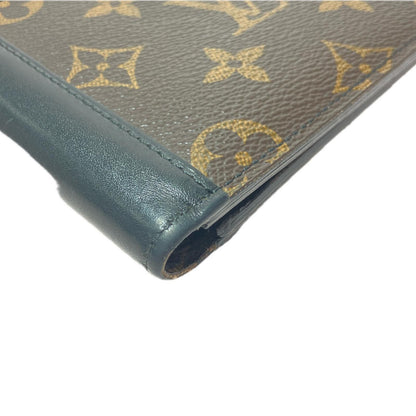 Louis Vuitton Men's Bifold Wallet Monogram Macassar Portefeuille Gaspar