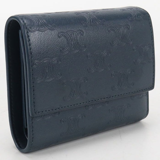 Celine Small Flap Wallet Triomphe Trifold