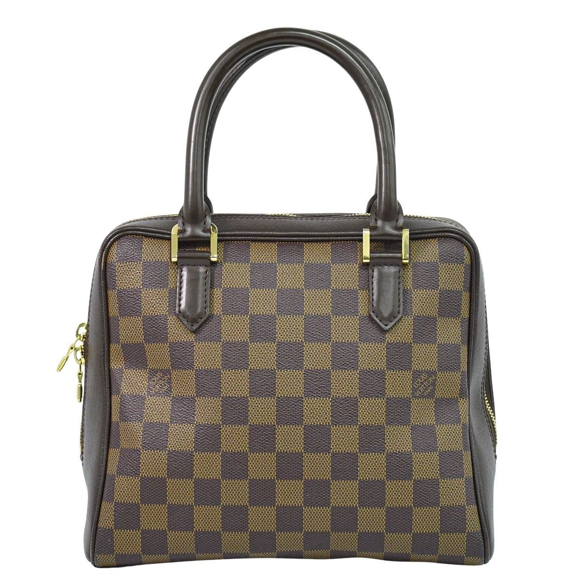 Louis Vuitton LV Brera Damier Ebene Handbag Brown