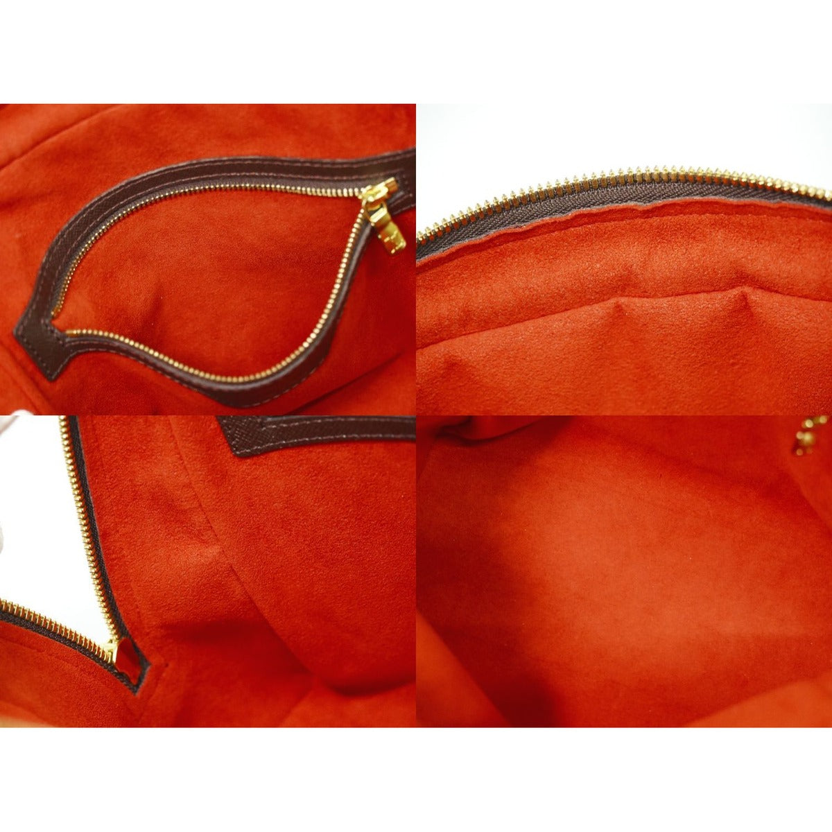 Louis Vuitton LV Brera Damier Ebene Handbag Brown — view 8
