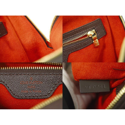 Louis Vuitton LV Brera Damier Ebene Handbag Brown — view 9