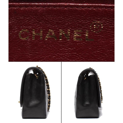Chanel Chain Shoulder Bag Diana Flap Lambskin Gold Crossbody 25 Quilted — view 4