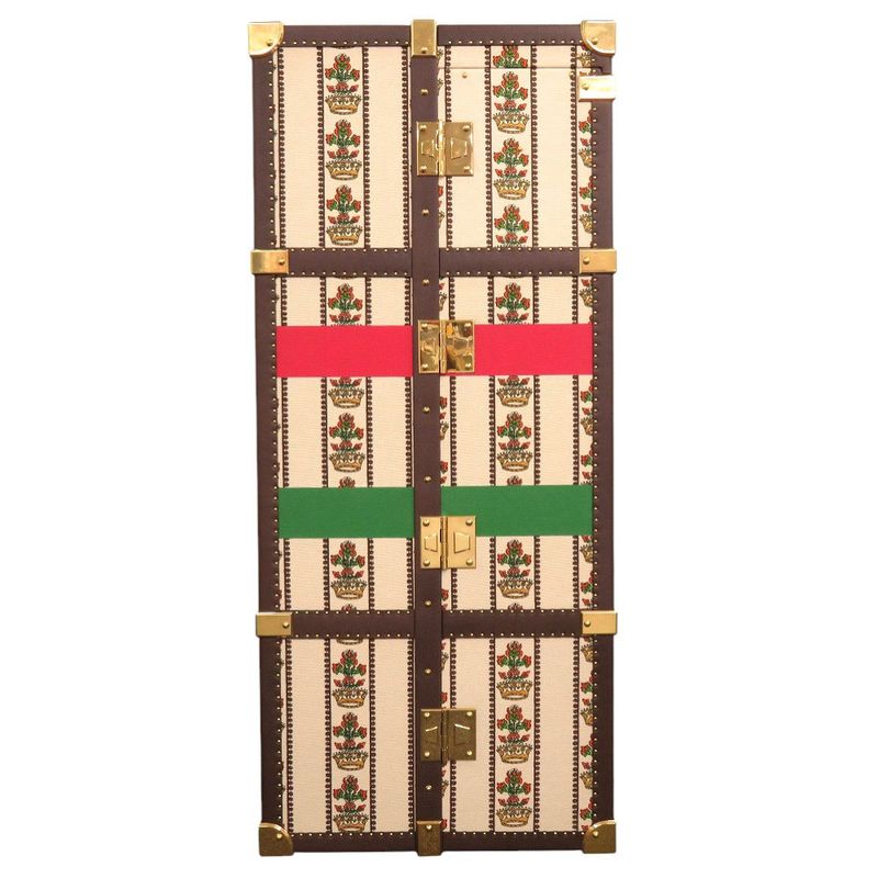 Gucci Savoy Gucci 100 Music 194058 100th Anniversary Trunk Wardrobe Canvas