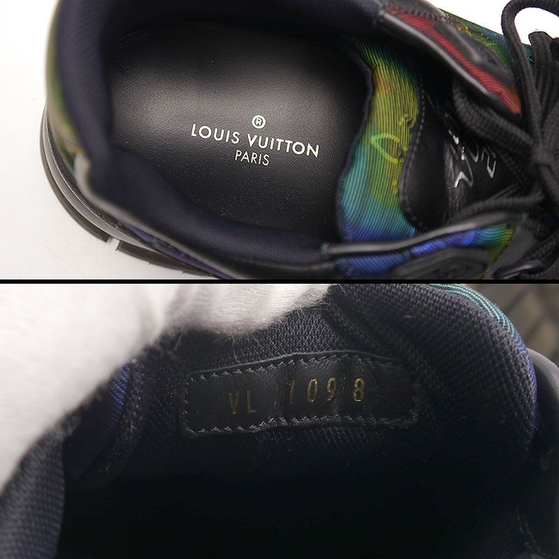 Louis Vuitton Sneakers 2054 Line 8 Monogram Black