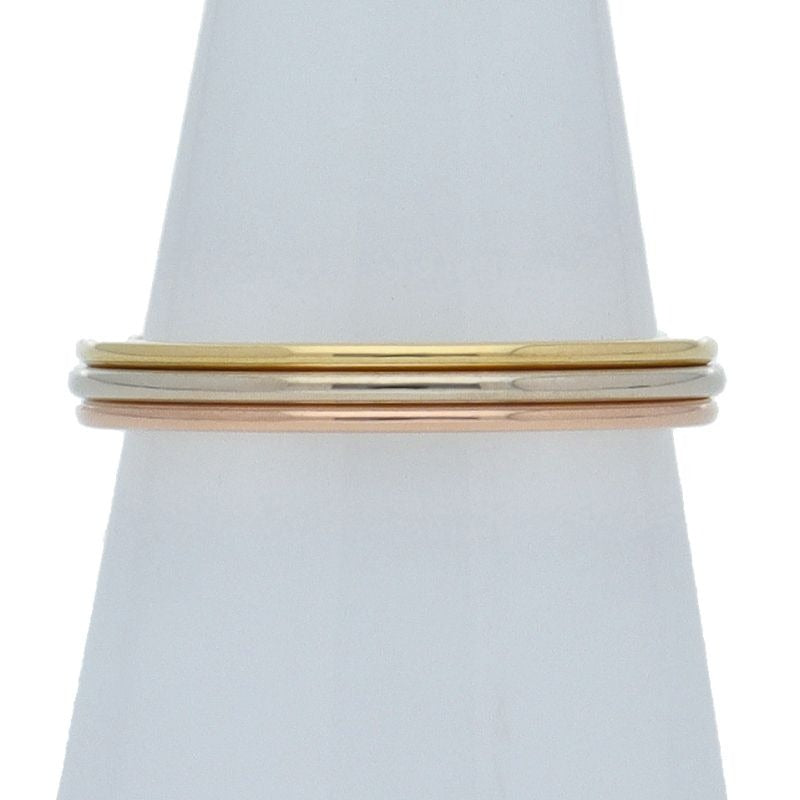 Cartier Three Gold Wedding Ring 18K Colors