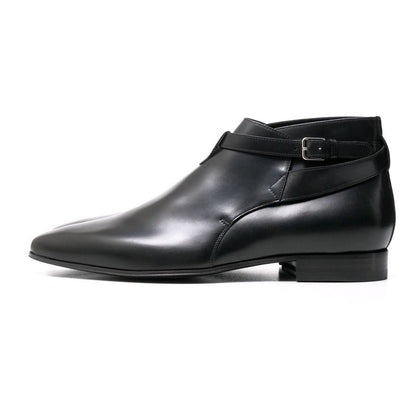 Saint Laurent Boots Size 43 Leather Ankle Strap Jopper Boots Short