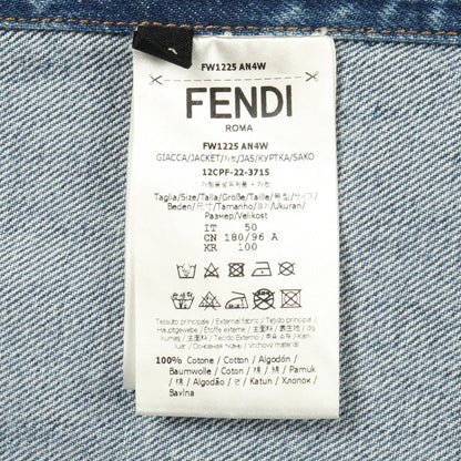Fendi Denim Jacket Fw1225 — view 4