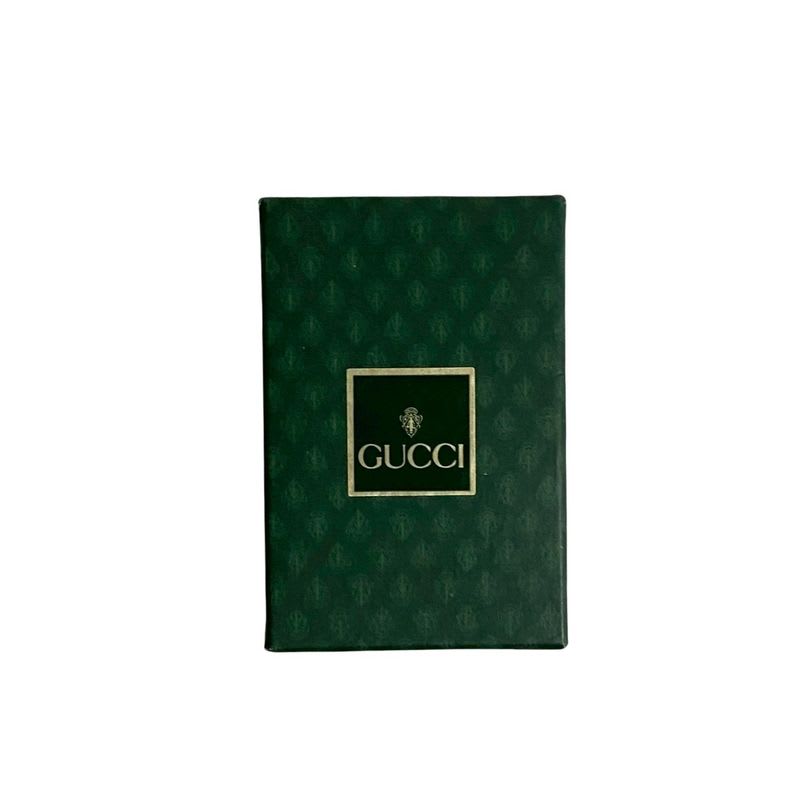 Gucci GG Logo Canvas Leather Key