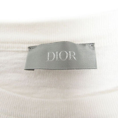 DIOR Homme 23AW 393j696a0849 Slub Cotton Crew Neck Short Sleeve T-shirt With