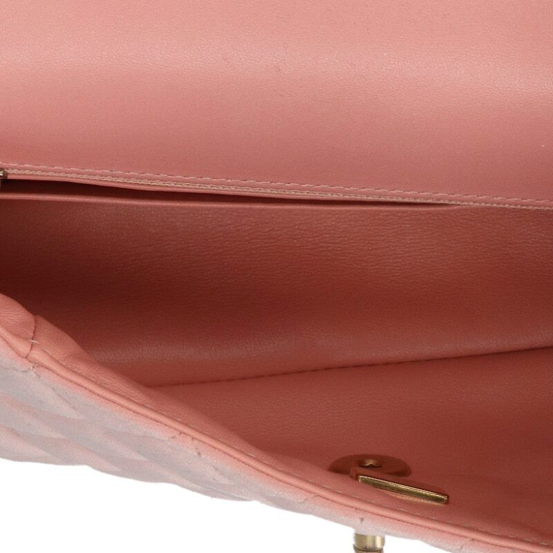 Chanel Mini Matelasse 20 Velour Chain Shoulder Bag Women 20