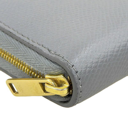 Celine Current Logo 12 Cards 2 Free Pockets Round Zipper Long Wallet Women