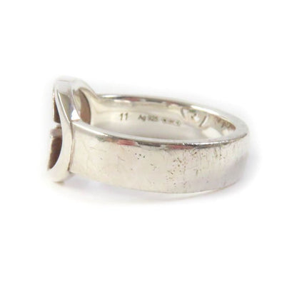 Gucci Sv925 Interlocking G Ring Ring / Accessories Silver /