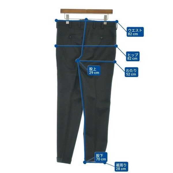 Prada Trousers Pants Gray 46 Dark — view 6