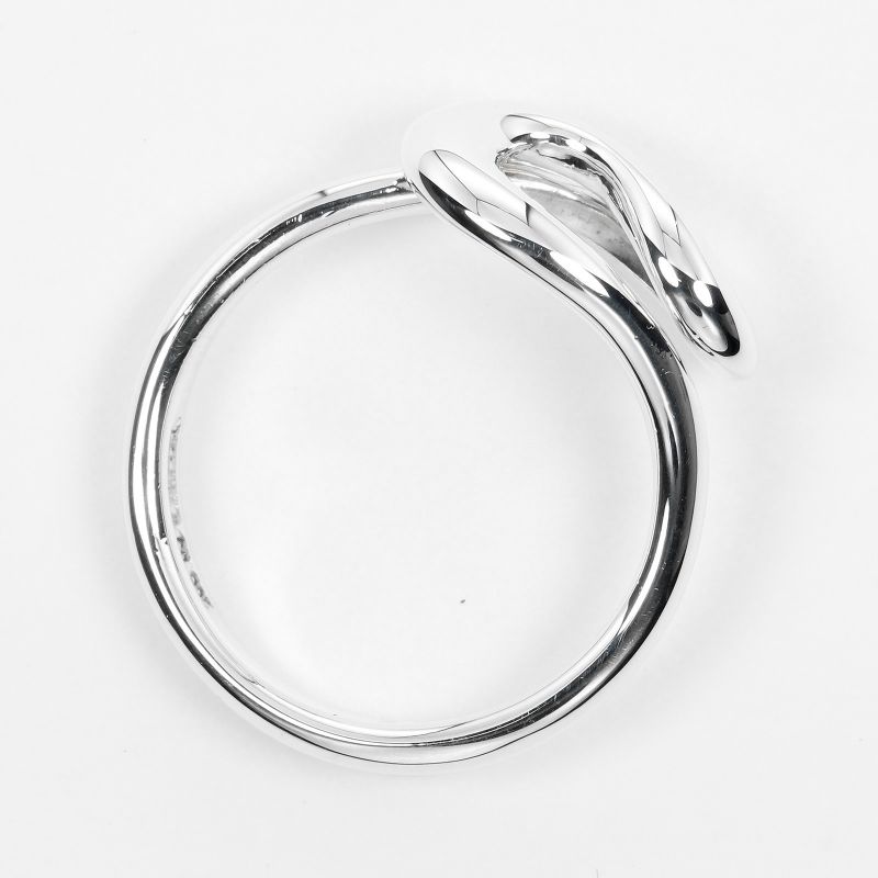 Tiffany & Co Open Wave Silver 925 Size 9 Ladies' 3g Ring - Rings