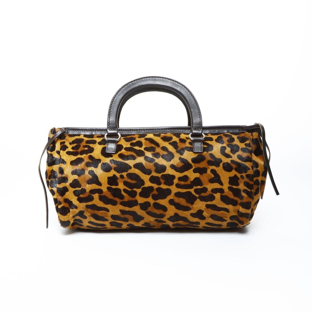 Prada Handbag Calf Hair Leopard
